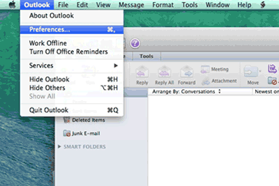 setting up email on outlook for mac